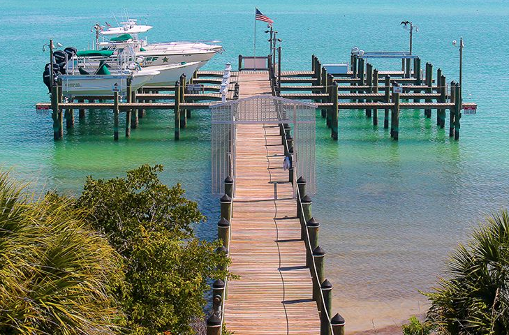 protecting your dock from the summer sun